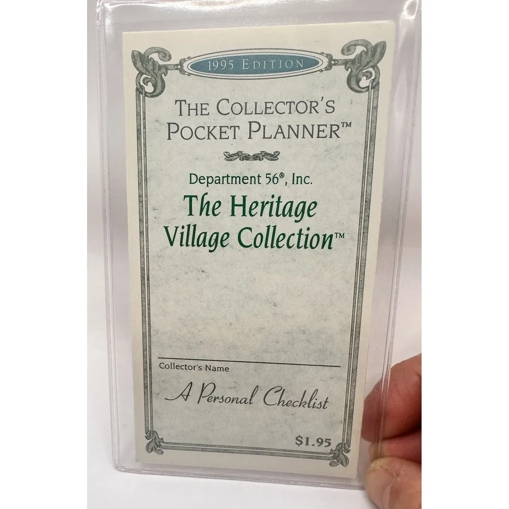 Greenbook Guide Department 56 Second Edition 1992 Heritage Snow‎ Village VTG